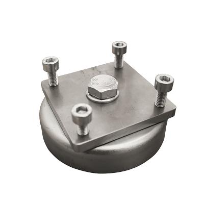 Magnetisk klämma Ø80 mm för LED Maskinbelysning med 45x45 mm monteringshål